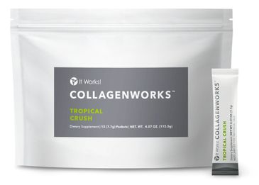 A pack and a sample of collagenworks