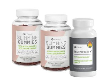 Three bottles of slimming gummies