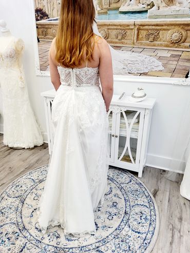 Wedding Dress Bustle by Great Couture Fashion | Orlando, FL