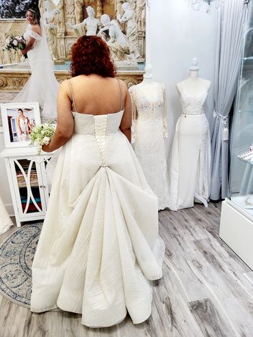 Wedding Dress Bustle, Bridal Gown Bustle by Great Couture Fashion