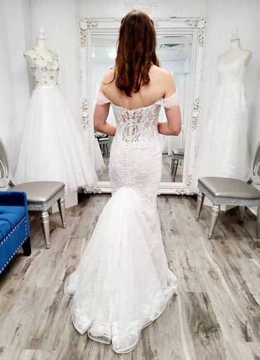 Wedding Dress Bustle by Great Couture Fashion | Orlando, FL