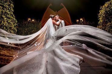 Wedding Veils, long and short veil, face-covering birdcage, Chapel and Cathedral veil, accessories