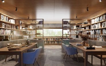 HOM HOLISTIC LIVING DEPARTAMENTOS EN VENTA ANGELOPOLIS PUEBLA BIBLIOTECA OFICINA ANGELOPOLIS