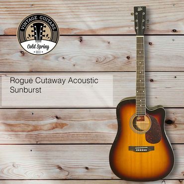 Acoustic Guitar
Rogue Cutaway Acoustic
Sunburst 