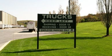 way-finding signs, directional signs, campus maps, facility maps, facility signs, interior, exterior