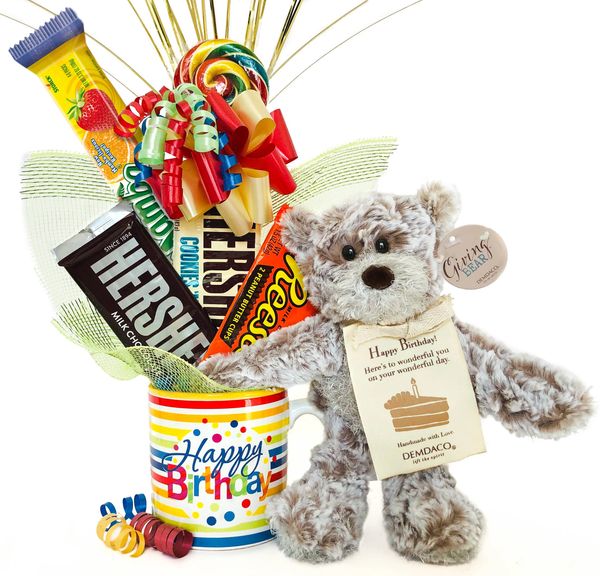 Birthday Candy Bouquet Birthday Giving Bear from Demdaco®