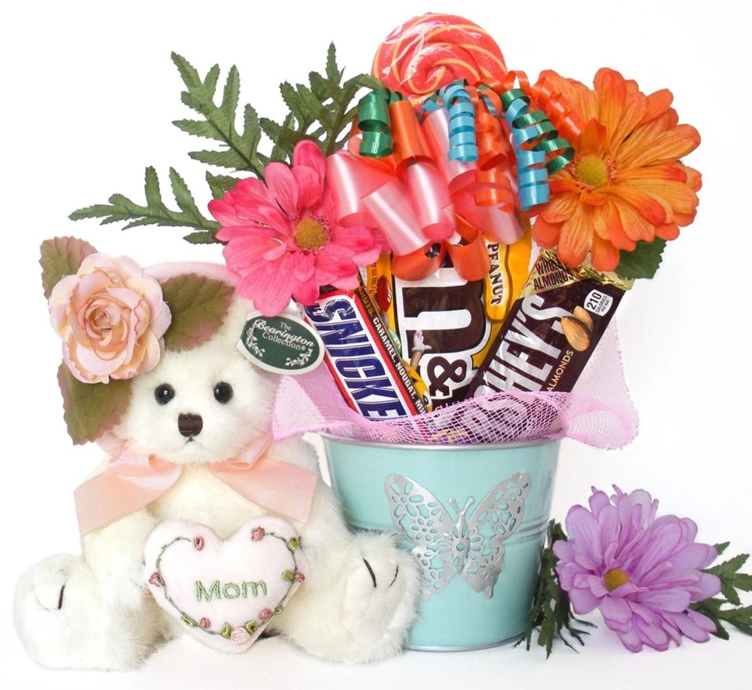 Mother's Day Candy Bouquet Mommy Tenderheart Bear