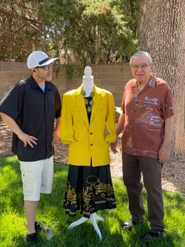 Vintage western skirt and blazer