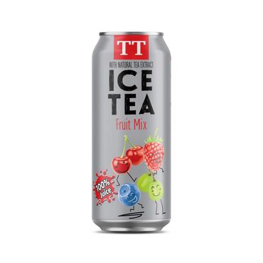 Ice Tea - with 100% fruit juice, no added sugar, no preservatives or any artificial colours