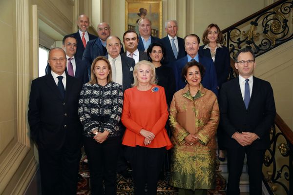 Ricardo Karam with TAKREEM Jury Board Members, Paris (2018)