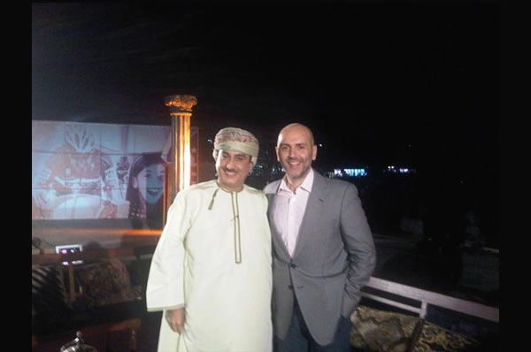 Ricardo Karam hosted by Khalid Zidjali on Oman TV, Muscat (2011)