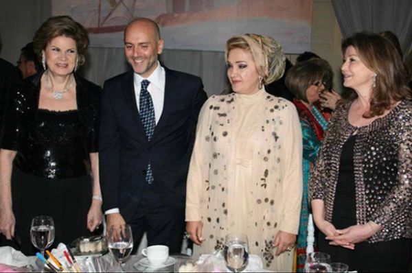 Mona Hraoui, Ricardo Karam, Randa Berri and Mona Safadi during LWAH annual fundraising Gala Dinner, 