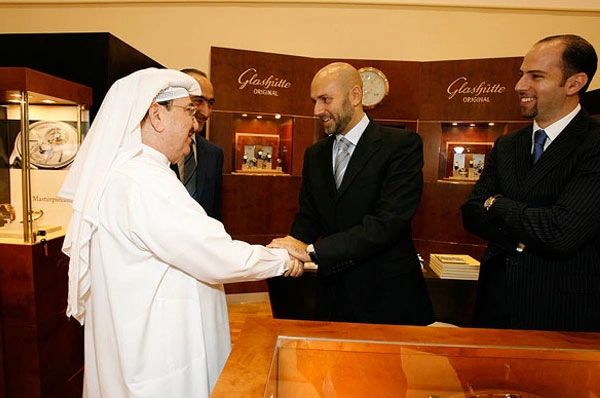 Ricardo Karam at Bahrain Jewellery Arabia Exhibition, Manama (2006)