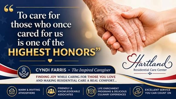 Quote about honoring caregivers with hands holding.