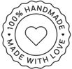 Handmade handcraft with Love Heart Logo