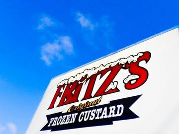 Fritz's Frozen Custard O'Fallon Road Sign