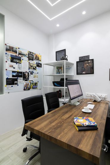 Ceo cabin in lower parel office