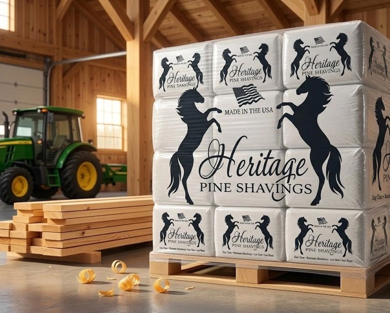 baumerts wood shavings baled pine heritage brand yellow pine bagged bags bundle