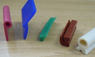 Silicone profile cord and extrusions