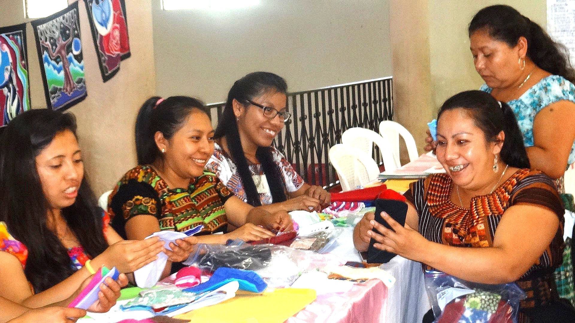 Women in Guatemala rejoice with the reusable cotton menstrual pads.