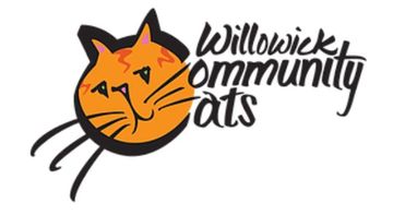 Willowick Community Cat Companions logo in orange.