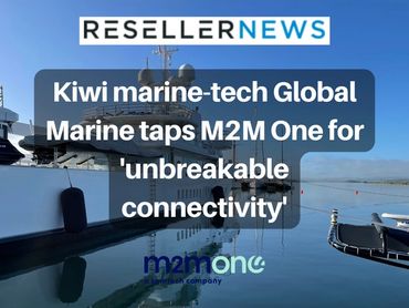 M2M article featured in Reseller News NZ.