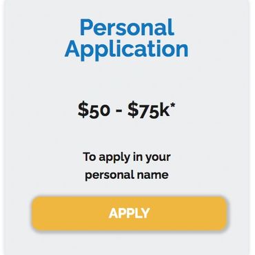 Personal Application Financing Option