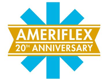 Ameriflex 20th Anniversary logo by Zack Parkar 2018