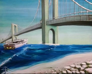 Cosmic Healer by Zack Parkar, Acrylic on canvas, zack parkar art, artwork, painting #zackparkar