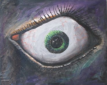 Pornography Eye by Zack Parkar. Mixed Media on canvas. #zackparkarart artwork painting zackparkar