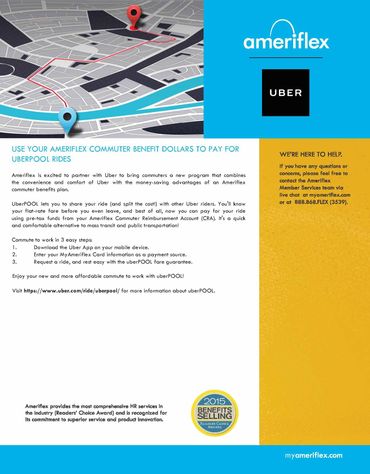 Uber/Ameriflex partnership announcement 2016 by Zack Parkar