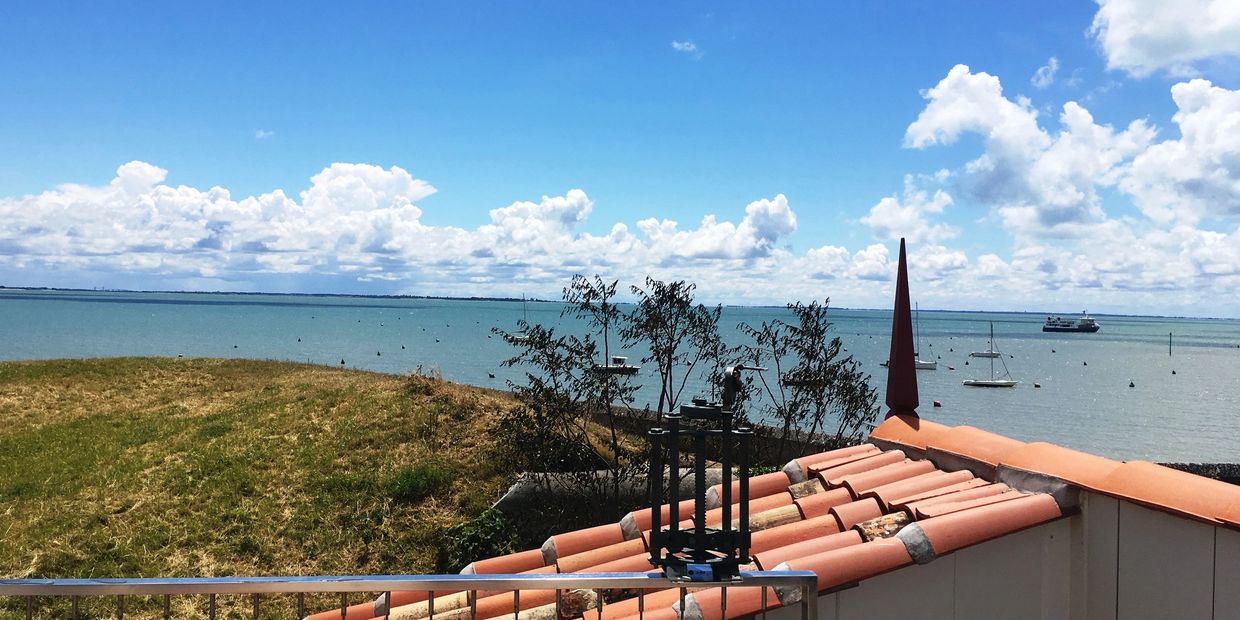 Ile d'Aix maison de vacances avec terrasse vue mer de Fouras à Anse de la Croix