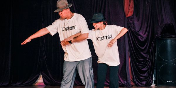 Popping dance class and locking dance class at our dance school in Singapore.  Kids and Adults class