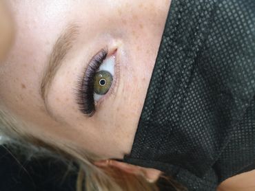 Pose de cils Volume Russe