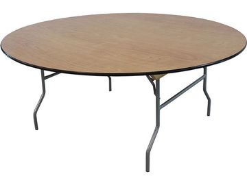 72" round tables