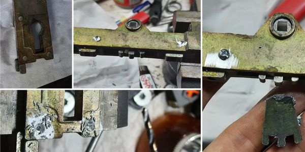 Eprlocksmith a local locksmith near me - repaired multi point locking system for a sliding door