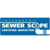 Certified sewer scope inspector logo by InterNACHI.