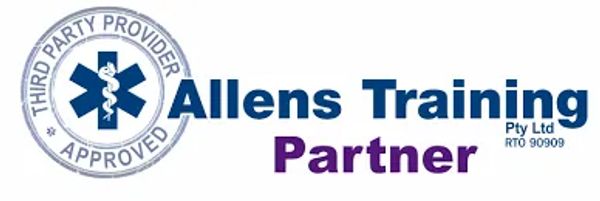 Allens Training Partner logo with certification seal.