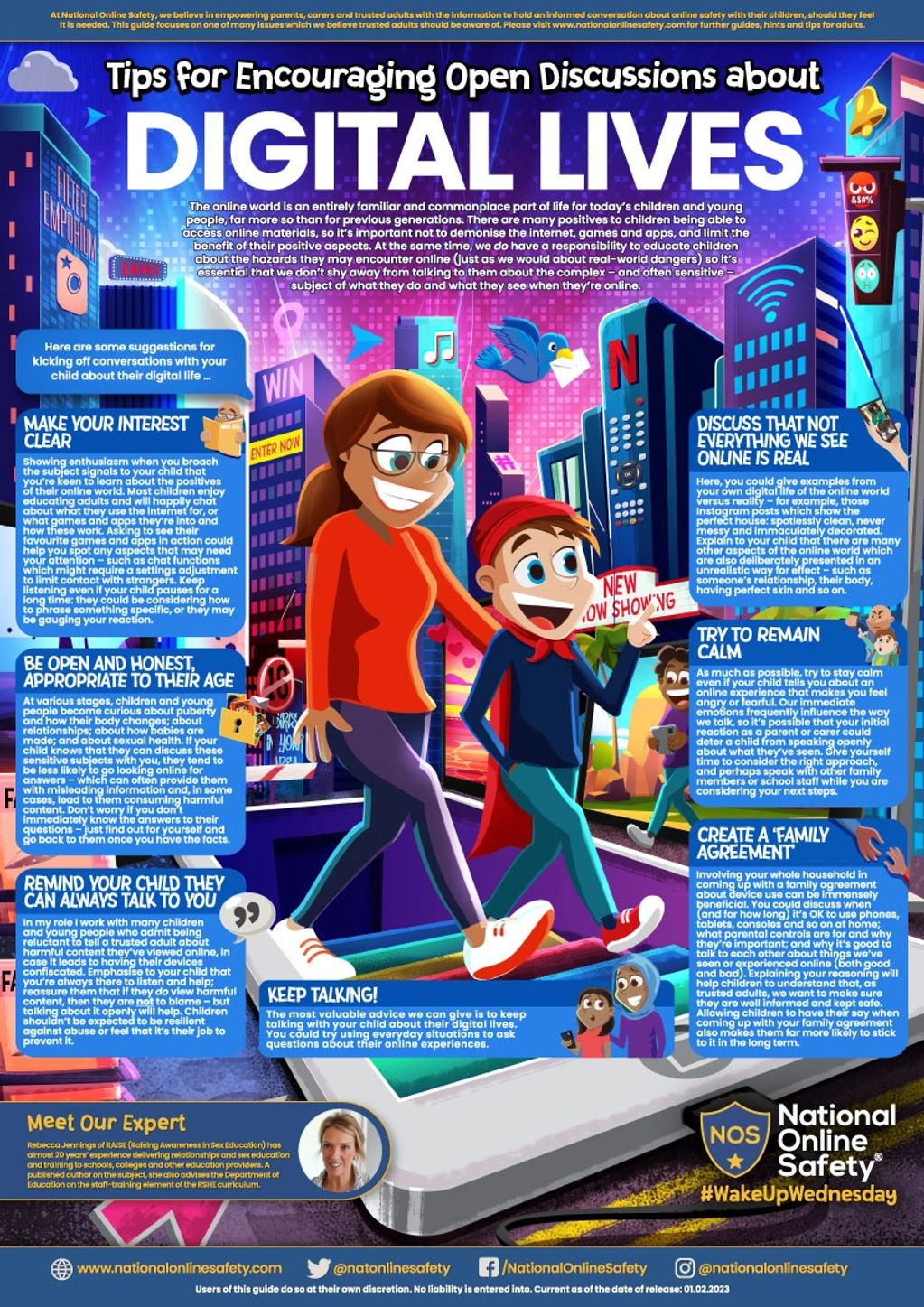 Tips for Encouraging Open Discussions about Digital Lives