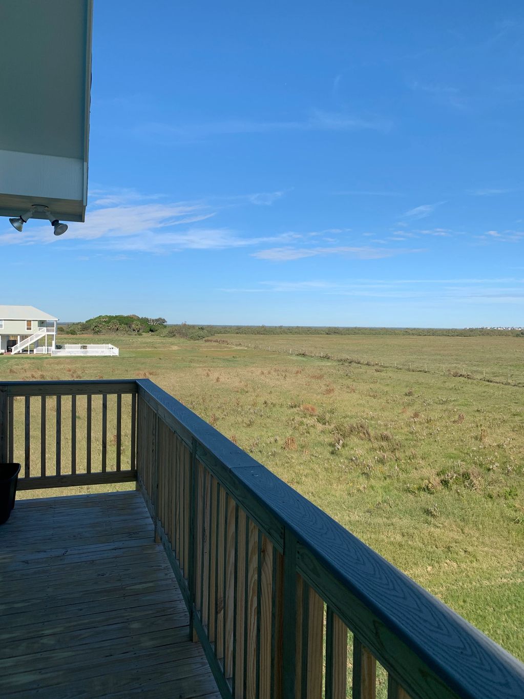 Calming, scenic views and every now and then some wildlife -- cows, rabbits, birds, and coyotes