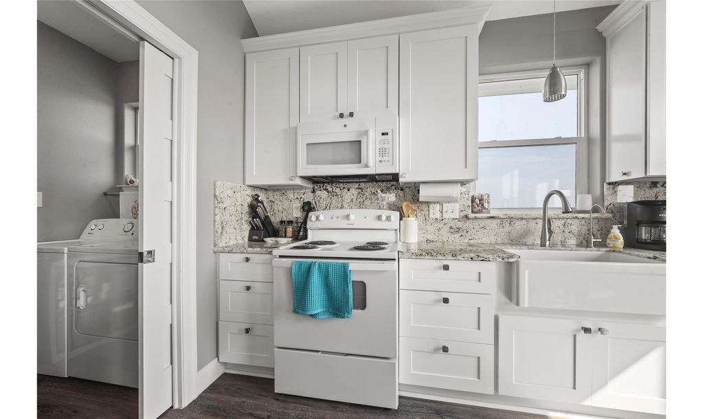 A fully stocked kitchen for your culinary needs