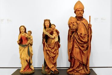 Das Landesmuseum verfügt auch über eine bedeutende Sammlung mittelalterlicher Skulpturen