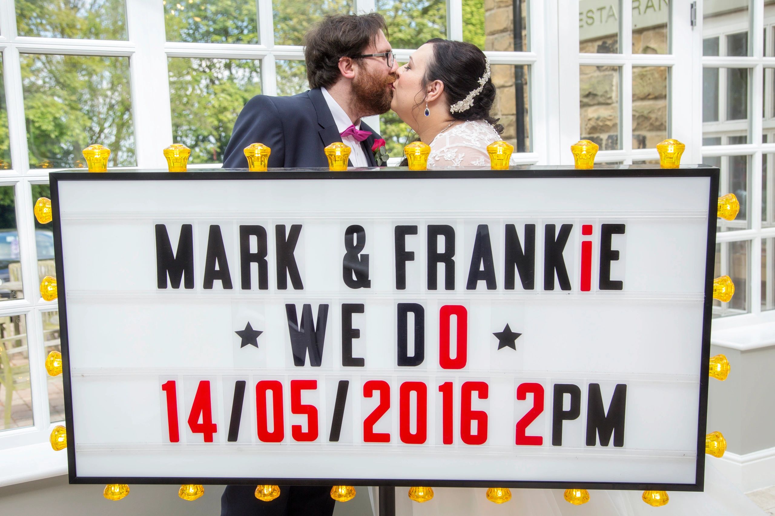 Big Day Print - Mark & Frankie