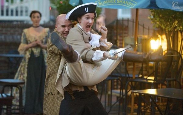 "The Servant of Two Masters" at The Classic Theatre of Maryland. Directed by Sally Boyett. Photo by