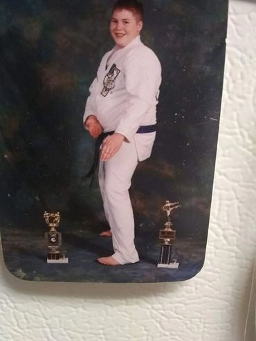 Lil Big Bro had a Second Degree Black Belt