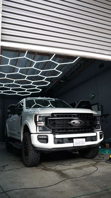 Ford Ceramic coating and Windshield skin