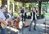 The Rhythm Drivers performing at the Thursday Happy Hour at Trentadue Winery in Geyserville.