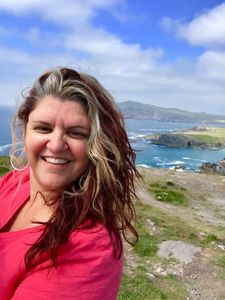 Deanna on the coast of Ireland, 2019!