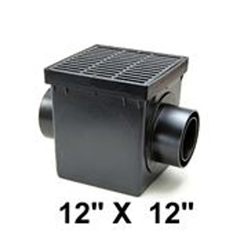 A Catch basin collects water from low areas and directs it into your drainage system.