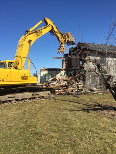Demolition of Model City Inn hotel Lewiston NY